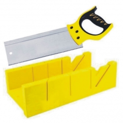 Backsaw With Mitre Box